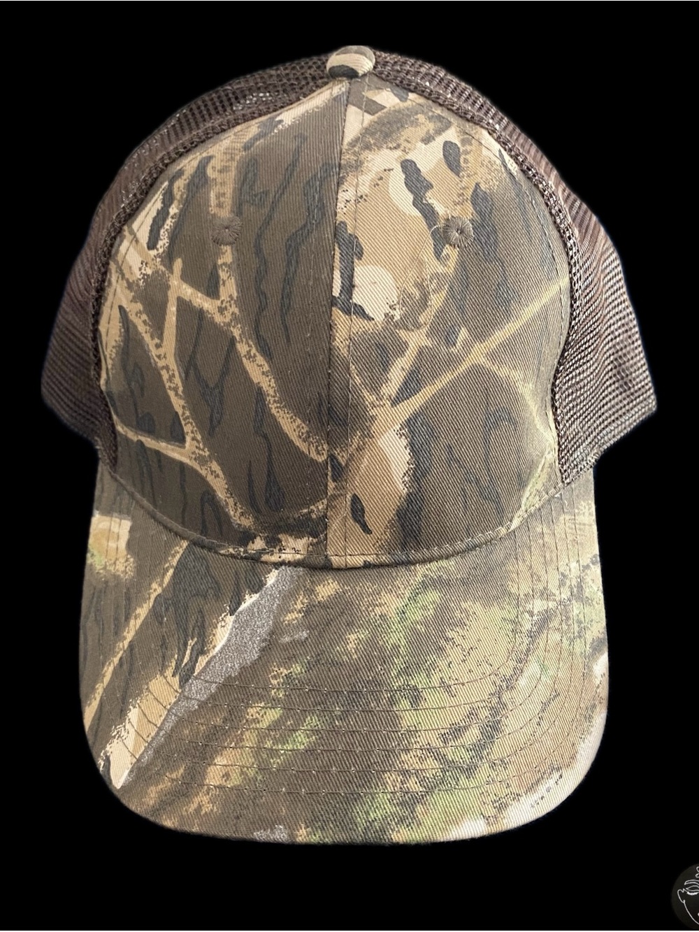 777 CAP Camo Trucker Hat NWT Vintage Style Real Tree Camouflage Mesh Snapback